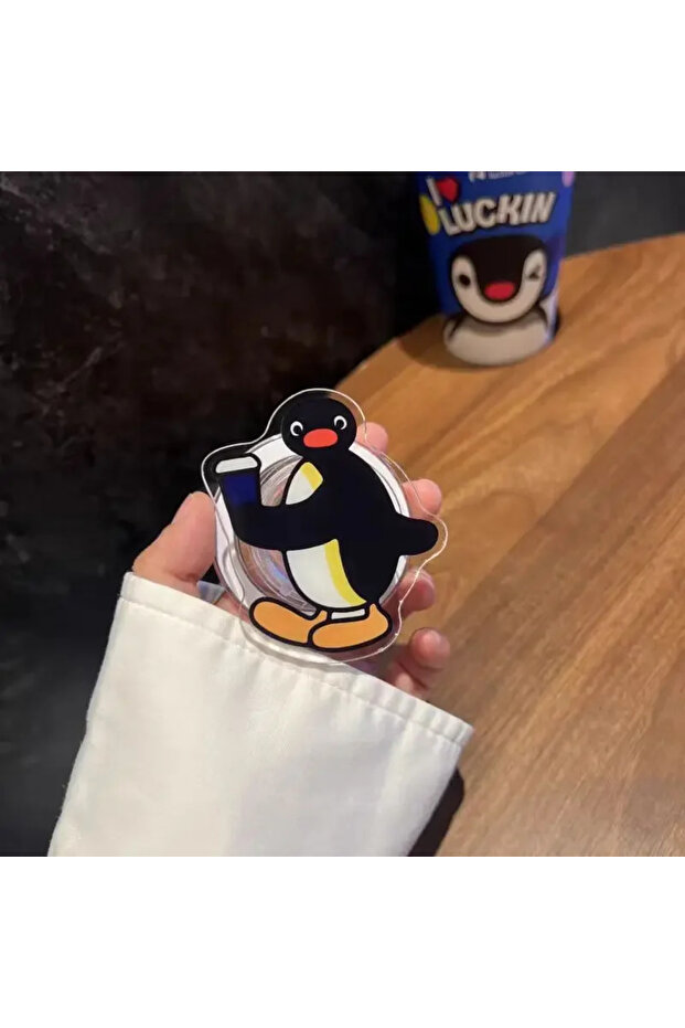 VIKEFON B Cartoon Magnetic Phone Holder Desktop Folding Phone Stand for Magsafe iPhone 16/15/14/13/1