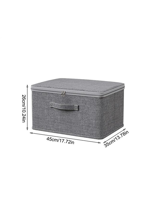 XL Large Storage Box with Lock Stackable Storage Container Secure with Handle Locking Organizing Bin
