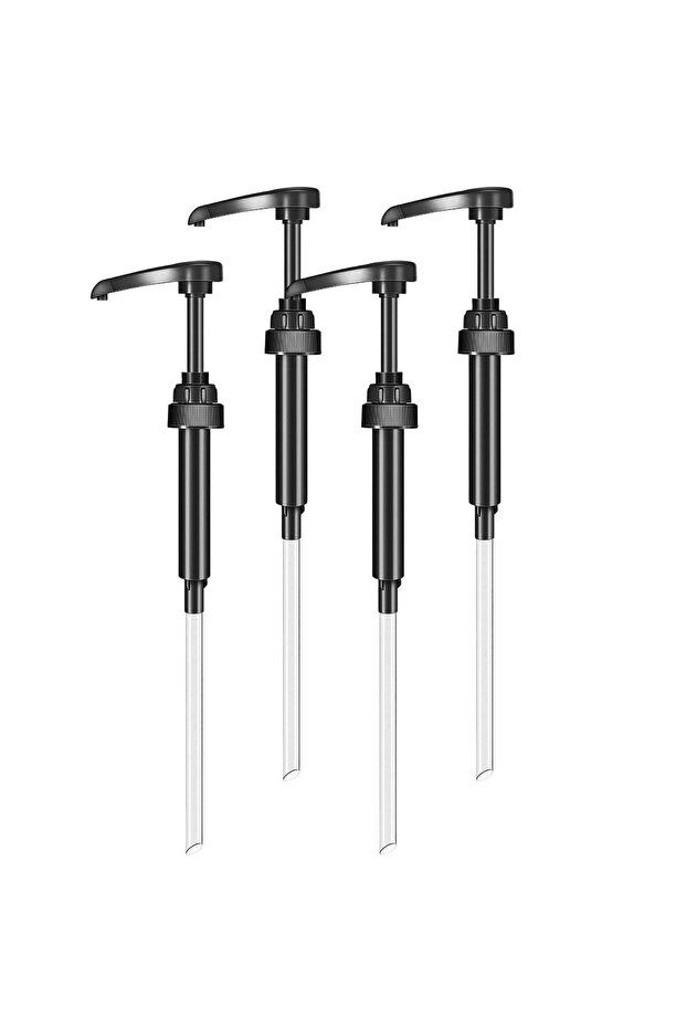 4 pcs 2/4/6/8 Pack Coffee Syrup Pump Dispenser, Syrup Pump for 750ml/25.4 oz Syrup Bottle, Black Pum