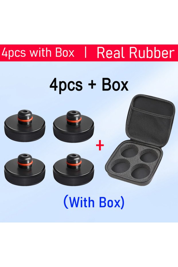 4pcs with Box 4pcs Lifting Jack Pads for Tesla Model 3 Y S X Juniper Accessories Rubber Puck Chassis