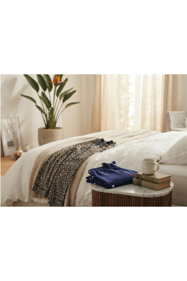 2-Pack Soft Patterned Summer and Spring Cotton Pajama Bottoms