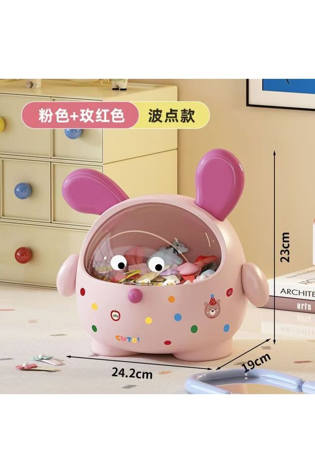 A1 Desktop Cute Pet Candy Box Cartoon Ornament Dustproof Flip Cover Bedroom Headrope Hair Rope Jewel
