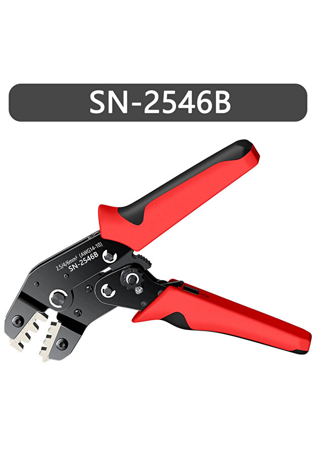 SN-2546B Solar PV Cable Crimping Tools SN-2546B MC2.5,4,6mm²/14-10AWG Connector Pressing Ratchet Pli