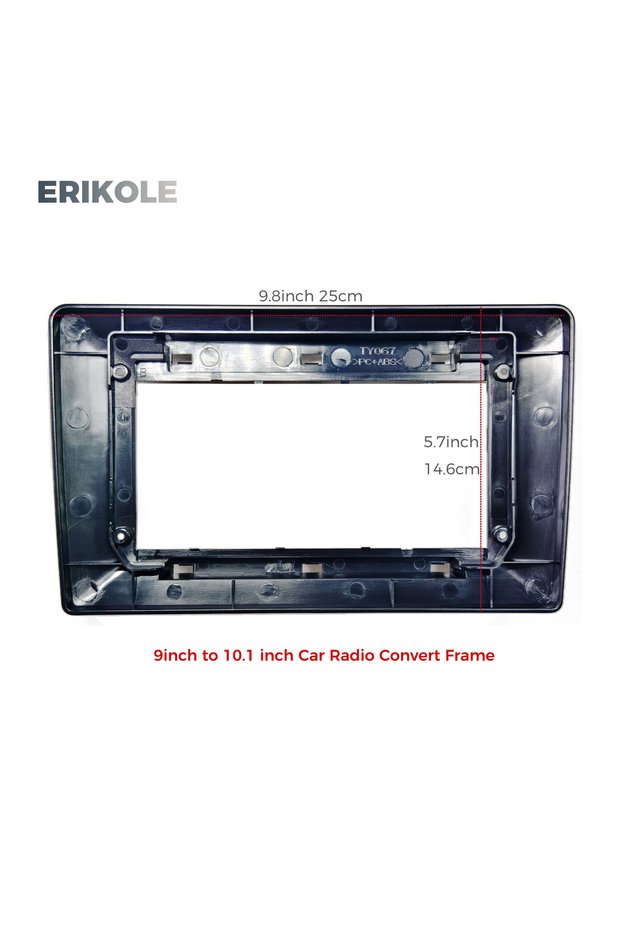 9 to 10 1Din 2Din Vehicle Radio Fascia 9 Inch to 10 Inch 9 Inch 10 Inch to 7 Inch Switch Frame Suita