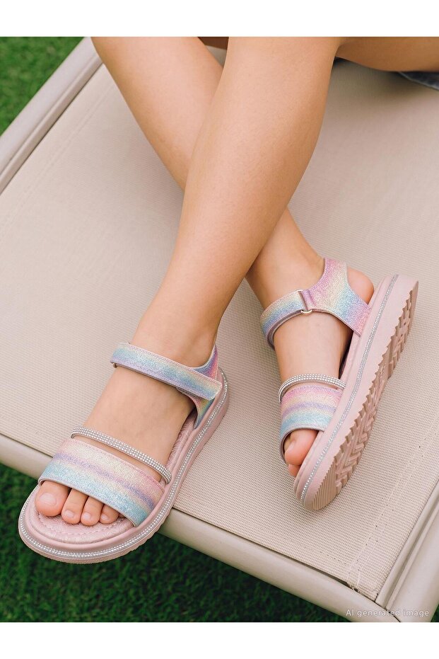 Velcro 31- Sandals - White