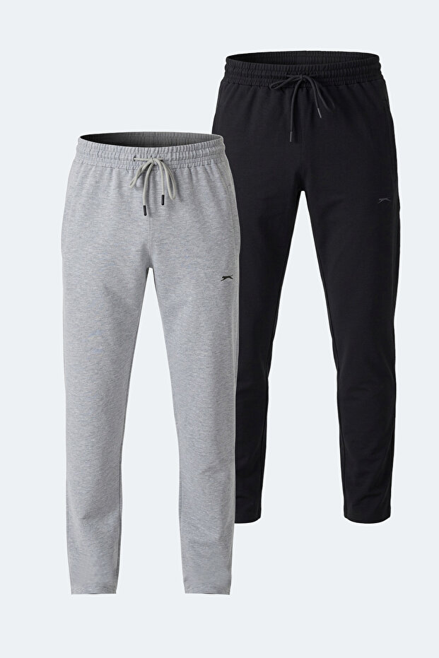 Imprint Set of 2 Men's Black - Gray Sweatpants