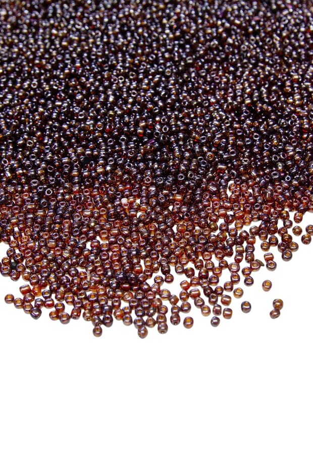 100 Gr Transparent Coffee Number 06 Hobby Beads