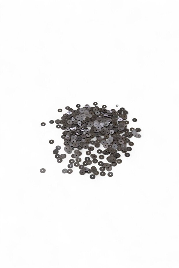 7 mm Coffee Center Hole Rice Flake Sequin (30 Gr 190 Pieces)