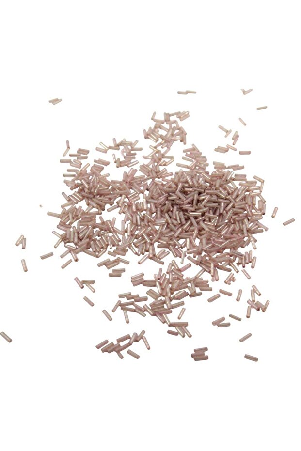 6X2 mm Dark Powder Tube Beads 90 Gr