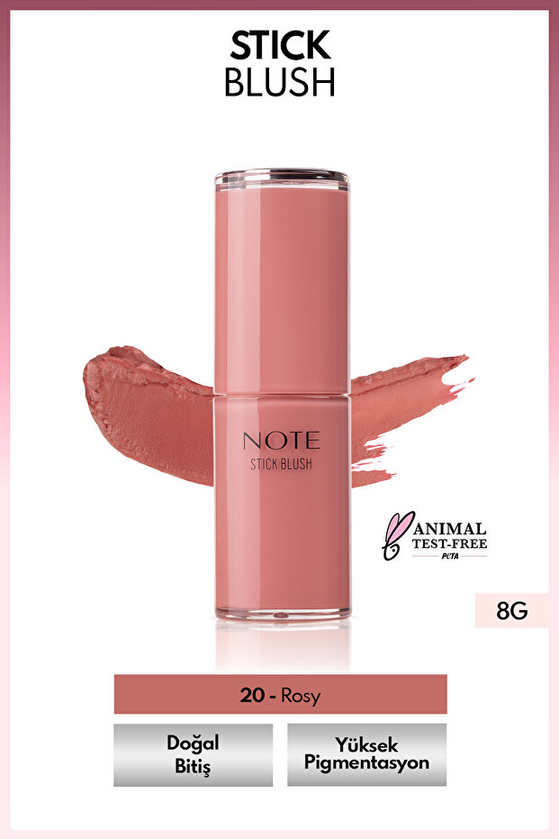 Stick Blush Moisturizing Soft Stick Blush - 20 Rosy