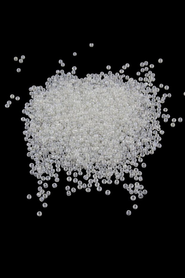 08 Sand Transparent Beads 3 mm (90 Gr)