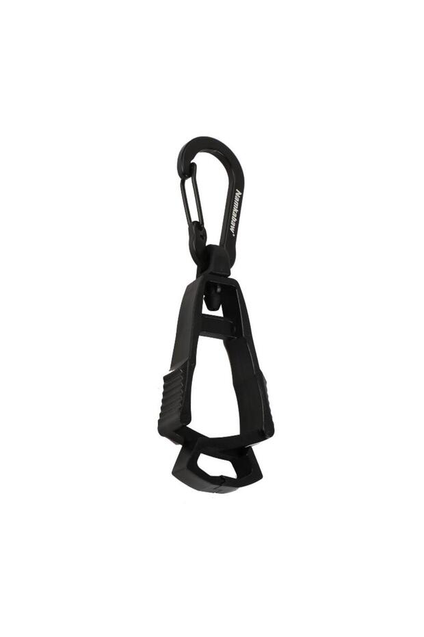 Black 1Pc Outdoor Glove Clip Multi-purpose Anti-drop Hook Work Gloves Holder Clip Keys Safety Clamp