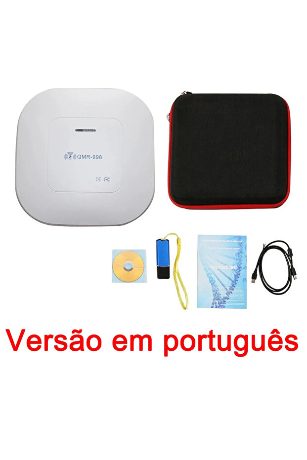 جهاز تحليل الرنين المغناطيسي الكمي المحمول باللمس اليدوي - النسخة البرتغالية