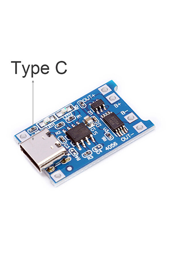 Type C DIY Type-C Micro USB 5V 1A 18650 TP4056 Lithium Battery Charger Module Charging Board With Pr