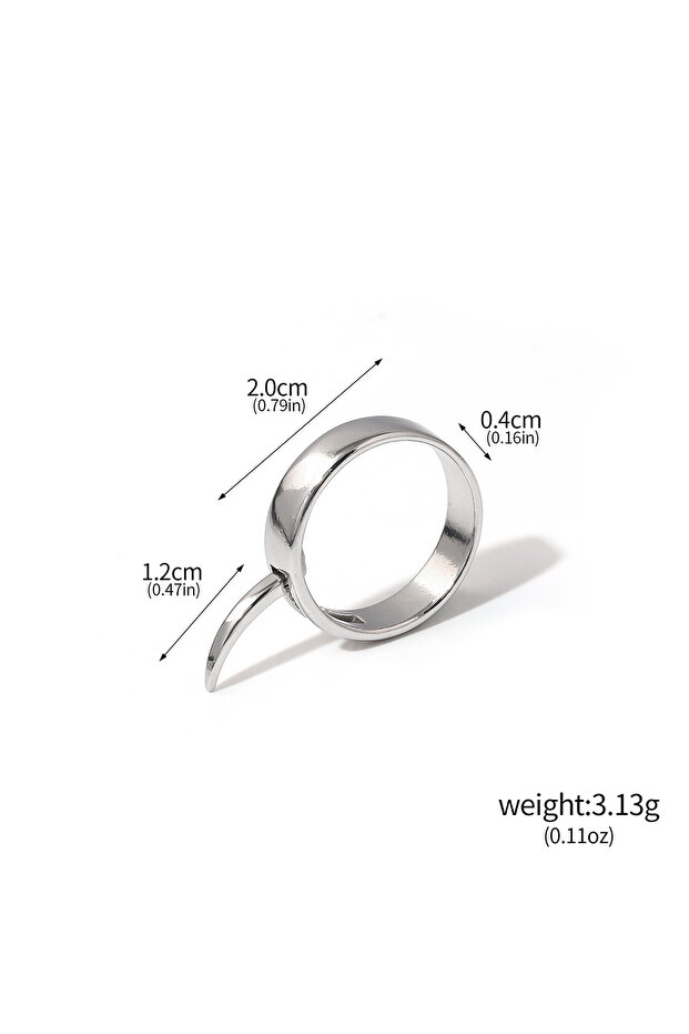 R00166 Anime Attack on Titan Ring Cosplay Props Anime Character Annie Leonhart Transformation Ring F
