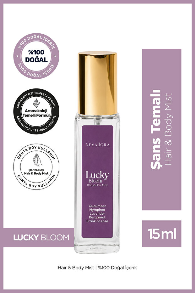 LUCKY BLOOM – İçsel Işık Temalı Hair & Body Mist 15 ml