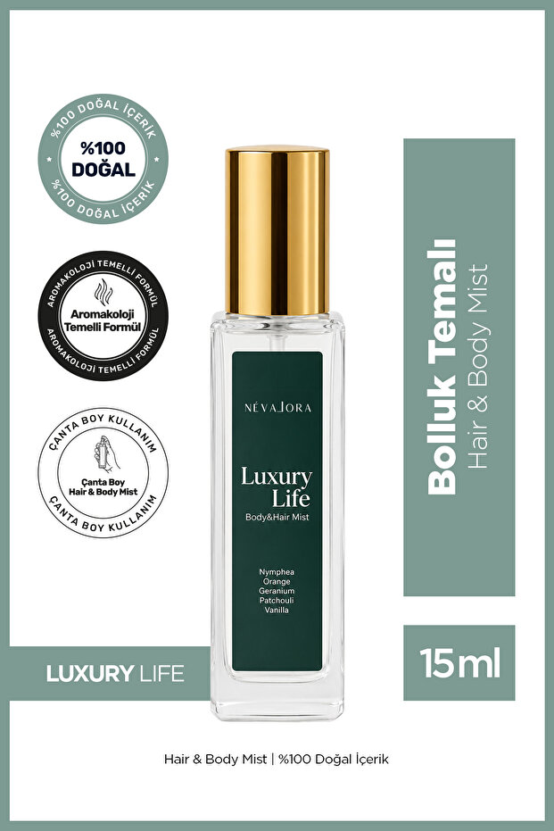 LUXURY LIFE – Bolluk Temalı Hair & Body Mist | 15 ml