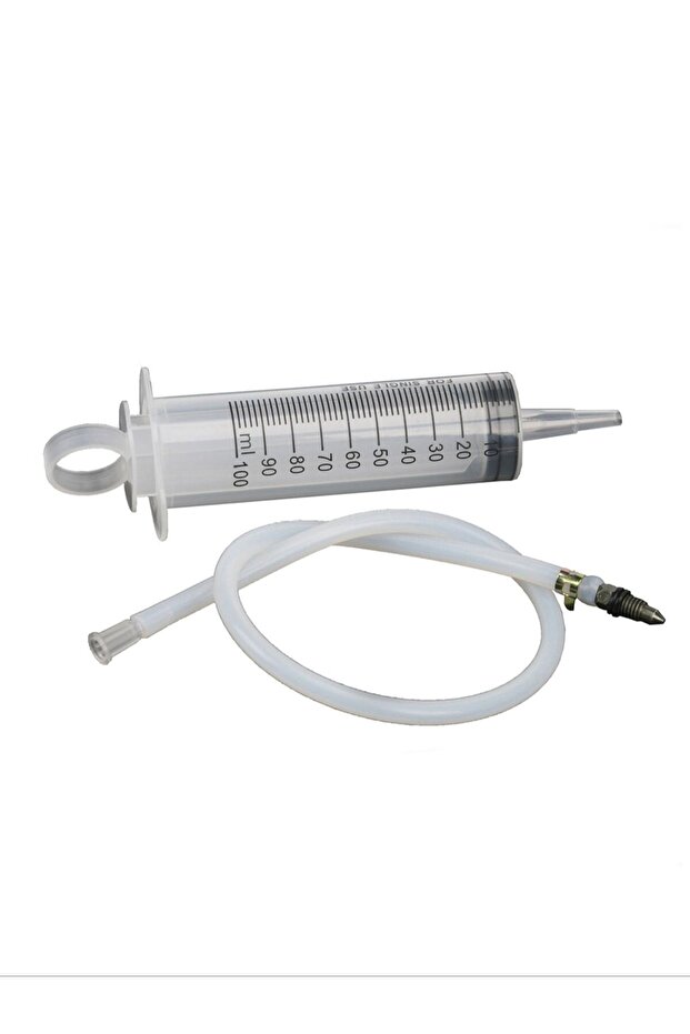 1 set Motorcycle Bleed Kit Brake Caliper Gas Bleed Syringe Tool For Hydraulic Disc Brake Universal F