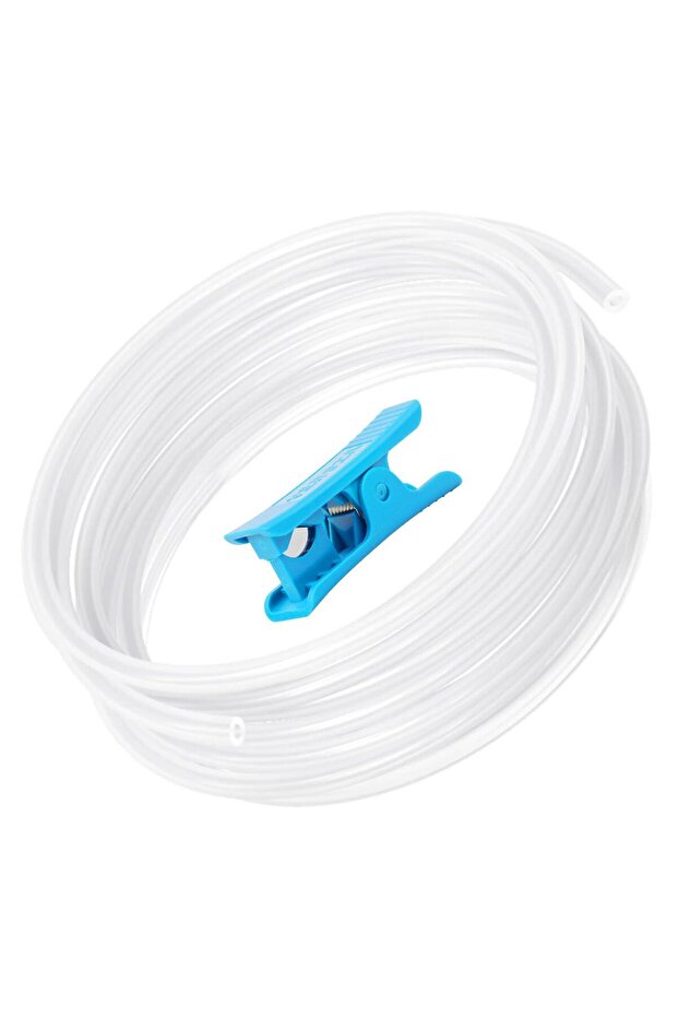 5M Tube for 1.75mm Filament with Cutter for Bambu Lab A1/A1 Mini AMS/P2S/P1S/X1C, 2.5mm ID X 4mm OD