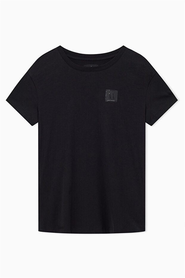 Women's Crew Neck T-Shirt Black