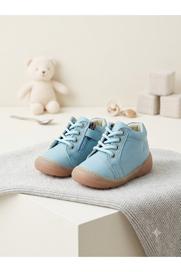 Genuine Leather Orthopedic & Anatomical 1St Class Daily Baby Boots