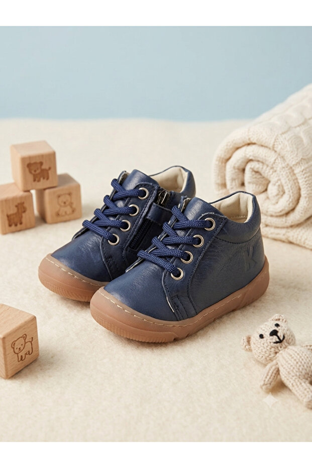 Genuine Leather Orthopedic & Anatomical 1St Class Daily Baby Boots
