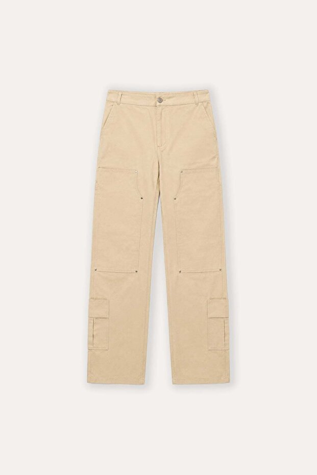 Cloud straight cut pants