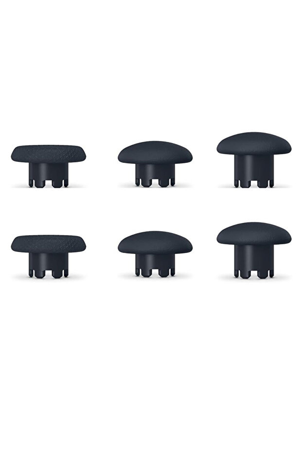2 For PS5 Edge Dualsense Controller Replacement Thumbsticks Joysticks Grip and 4 Paddles Black