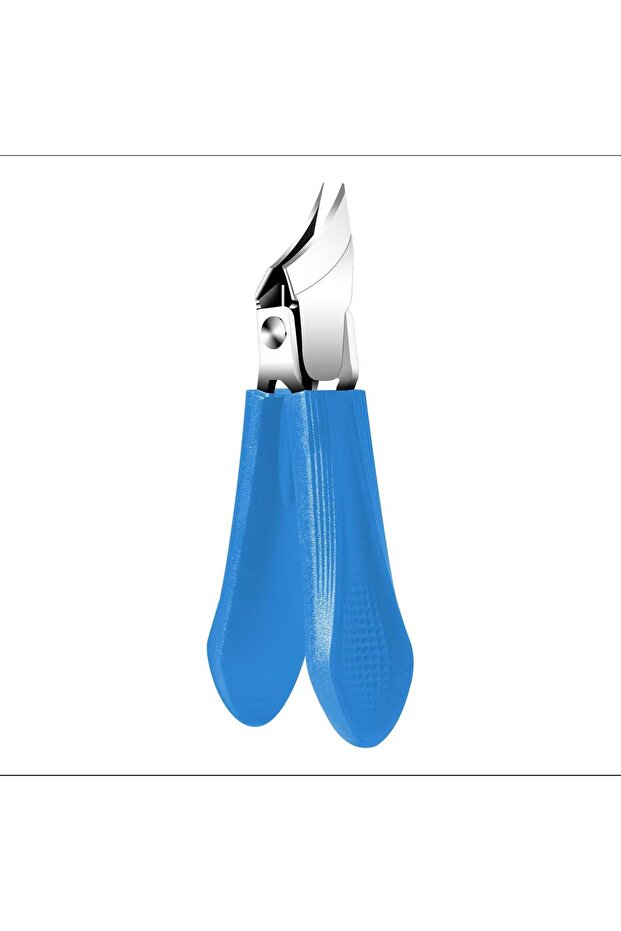 blue The Large Slanted Nail Clipper with an Ultra-Sharp Tip Design Is Specially Designed for Trimmin