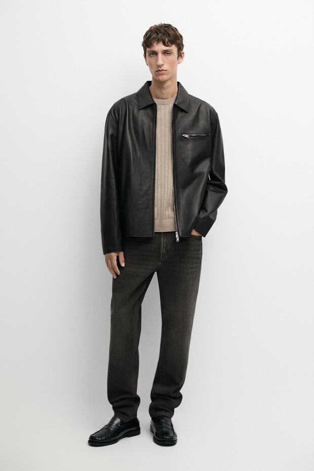 Tapered fit jean