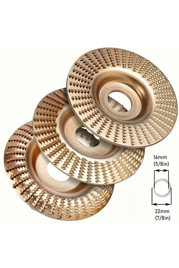3pcs 3pcs Woodworking Carving Wheel Polishing Wheel Versatile Sanding Disc Shaping Tool Abrasive Dis