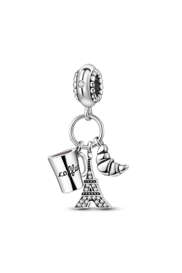 KTC297 925 Silver Travel Airplane Camera Charms Fit Original Bracelet Necklace DIY Bead For Women Je