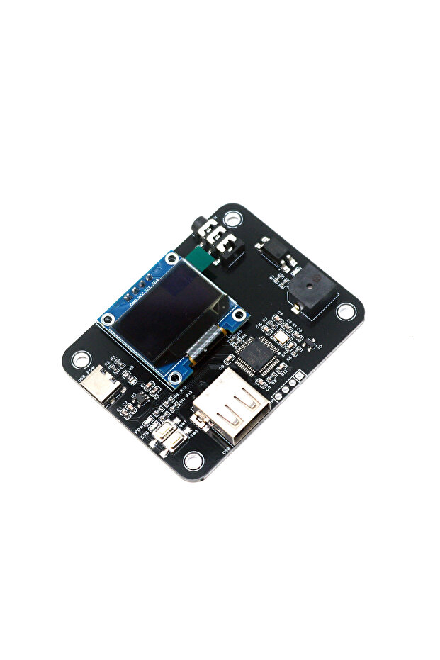 CW Keyboard Ham Radio CW Practice & Transmit Keyboard with OLED Display & USB, Morse Code Electronic
