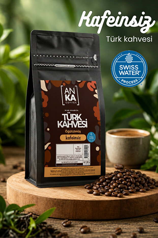 Coffee Ground Turkish Without Caffeine 200g