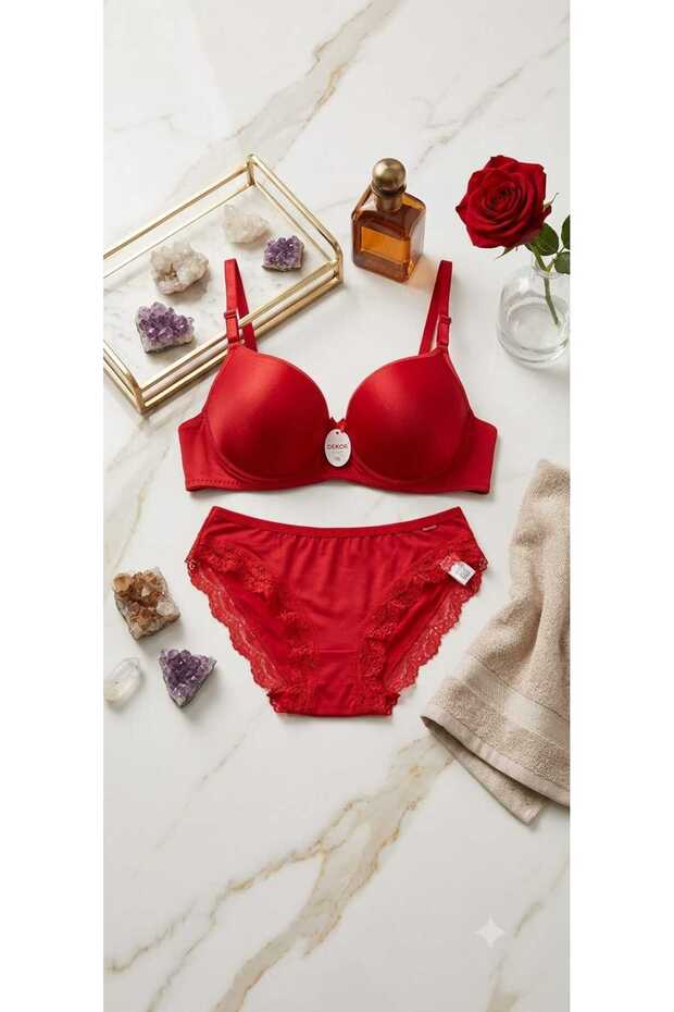 Supported Bra Panties Set