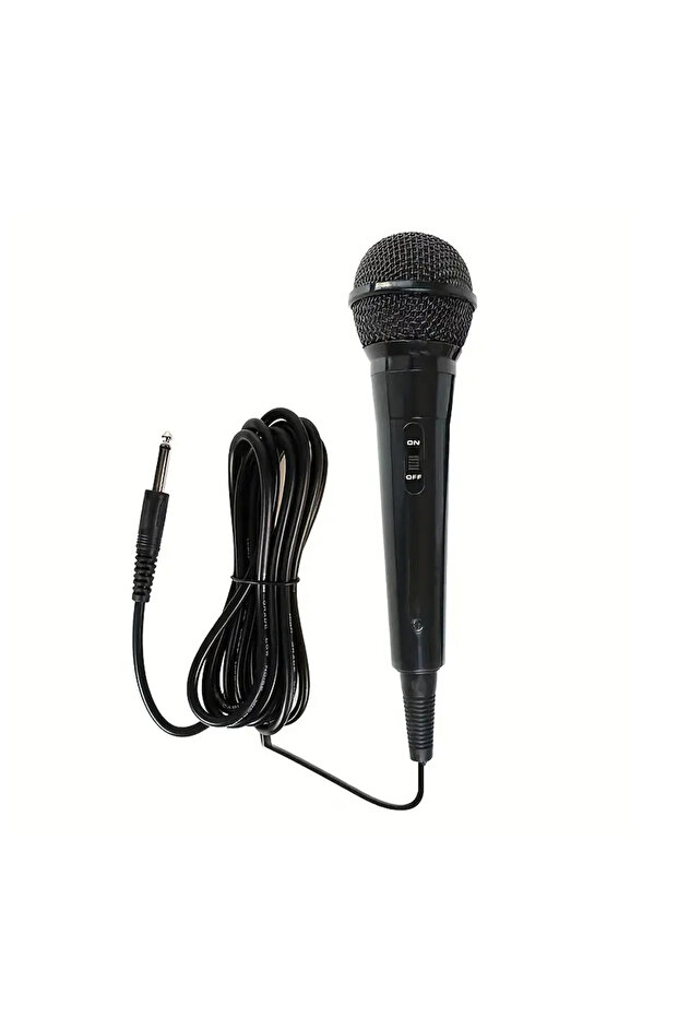 black Wired Dynamic Microphone Trolley Multi-purpose Wired Microphone Karaoke For Conference Karaoke
