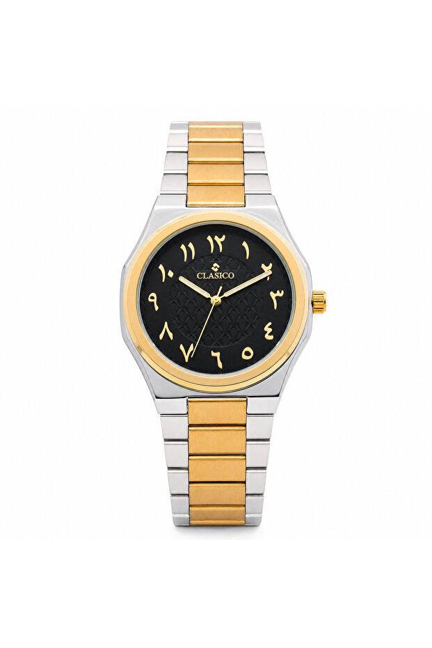 Meraas Men's Watch – 40mm Black Textured Arabic Numeral Dial, Japanese Quartz Movement