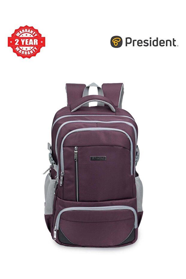 Stylish & Durable Everyday Carry Backpack - 18.5" (Article BPHW514) - MAROON