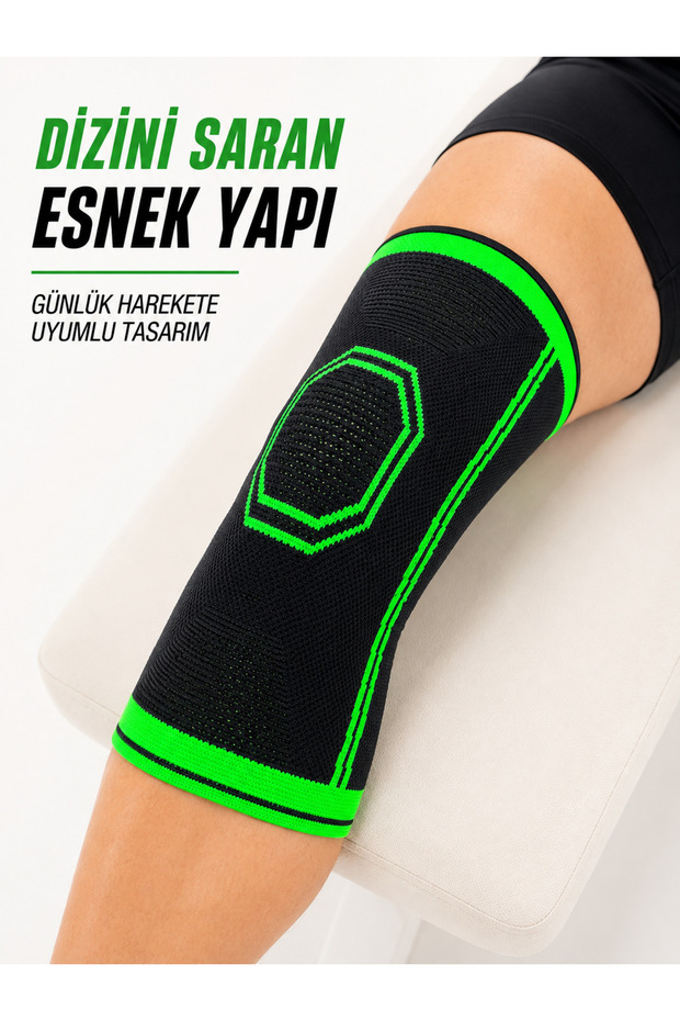 Sports Knee Brace Flexible Knitted Knee Protector Breathable Lightweight and Comfortable Design