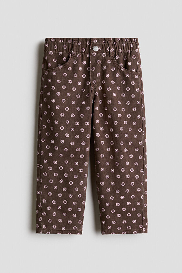 Relaxed Paper Bag Jeans