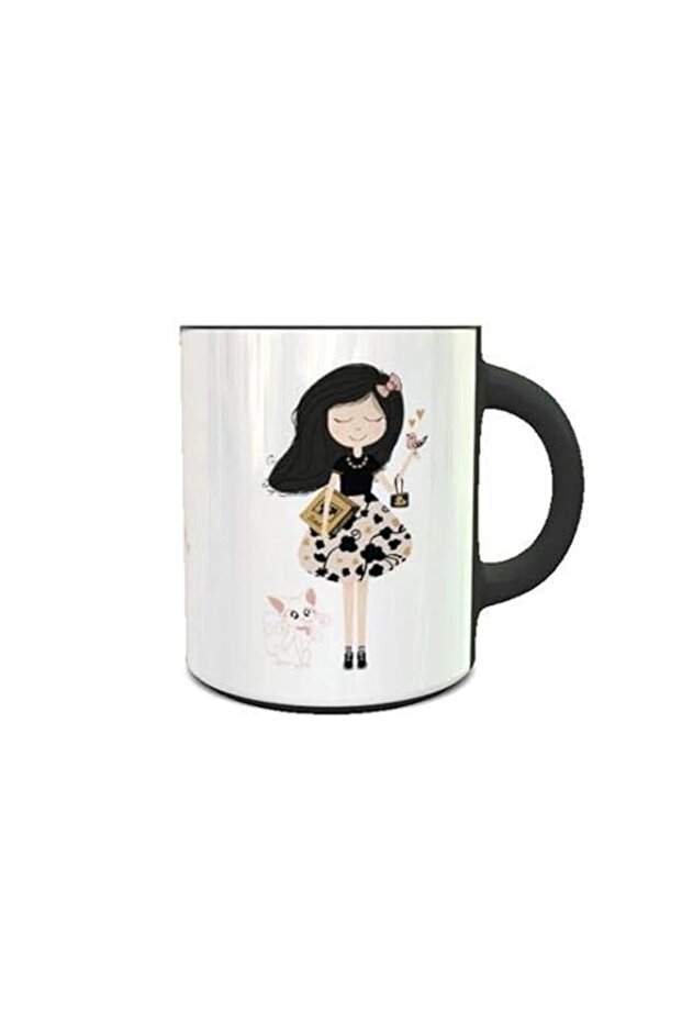 imPRESS Color Changing Heat Sensitive Coffee Mug with Mixed Candies Design