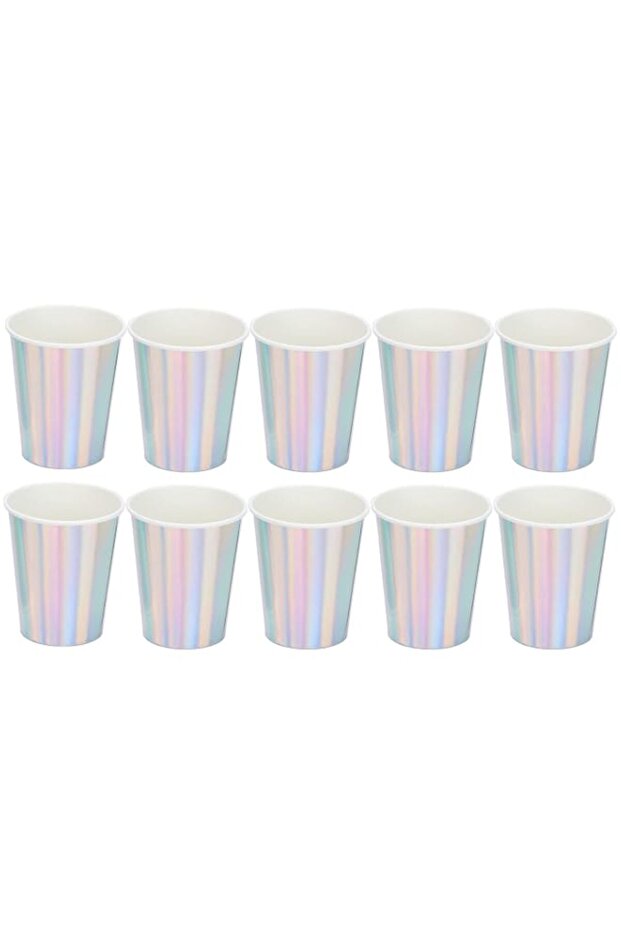 Ejoyous 20pcs Paper Cups, Drinking Compostable Cup Recyclable Juice Cup Disposable Hot Cold Beverage Cup for Water, Juice, Tea