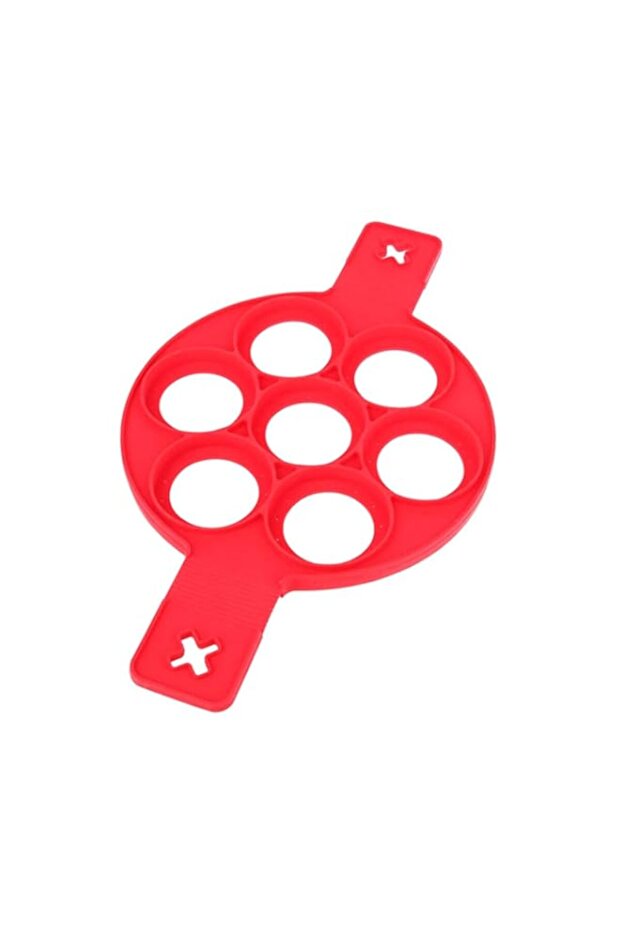 Silicone Pankcake Mould Red
