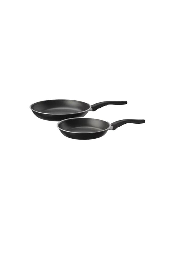 Frying Pan, Set Of 2, Black