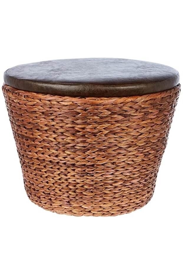 Harmony Water Grass Cone Type Woven Ottoman