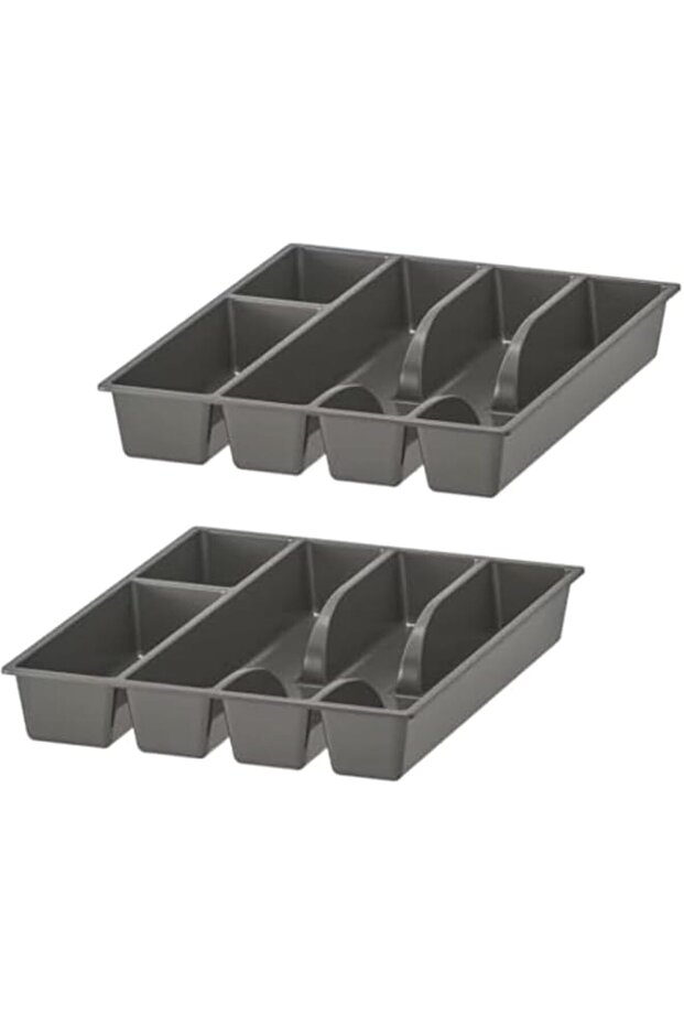 Ikea Flatware Silverware Cutlery Trays (2-pack) 10 X 12 Drawer Insert Smacker