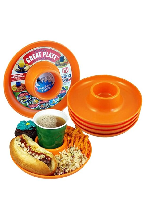 Great Plate Food And Beverage, Orange, GPL-ORG