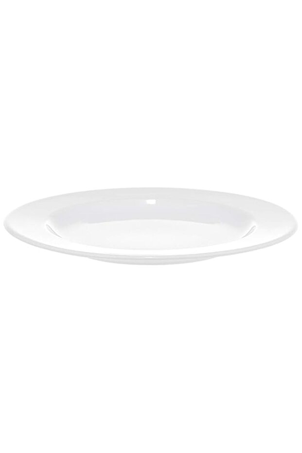 Rubbermaid Ariane Brasserie Dinner Plate, White - 24 cm