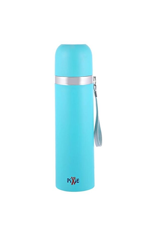 Pixie Thermo Flask, Blue, 500 ml, Stainless Steel