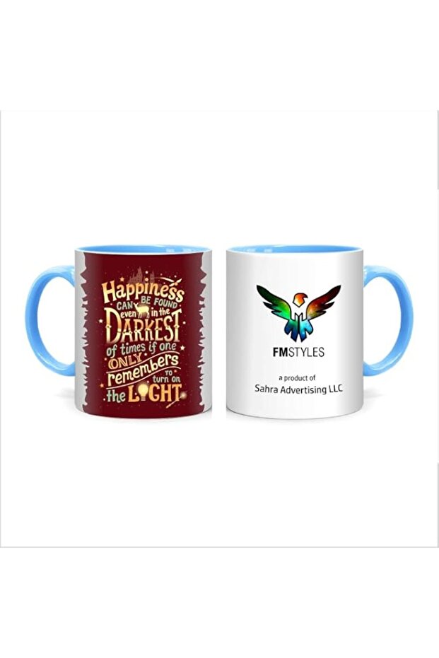 FMstyles Happiness Mug, Blue (FMS556)